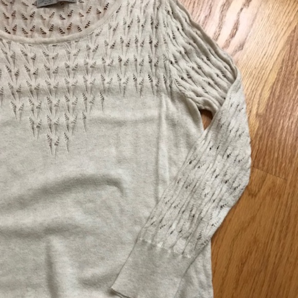 Cream sweater 3/4 sleeves - Picture 6 of 6